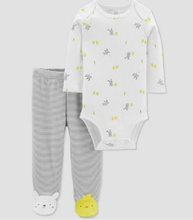 NEW Carter’s Just One You 2 piece top and bottom set bunny chick- 9 Months