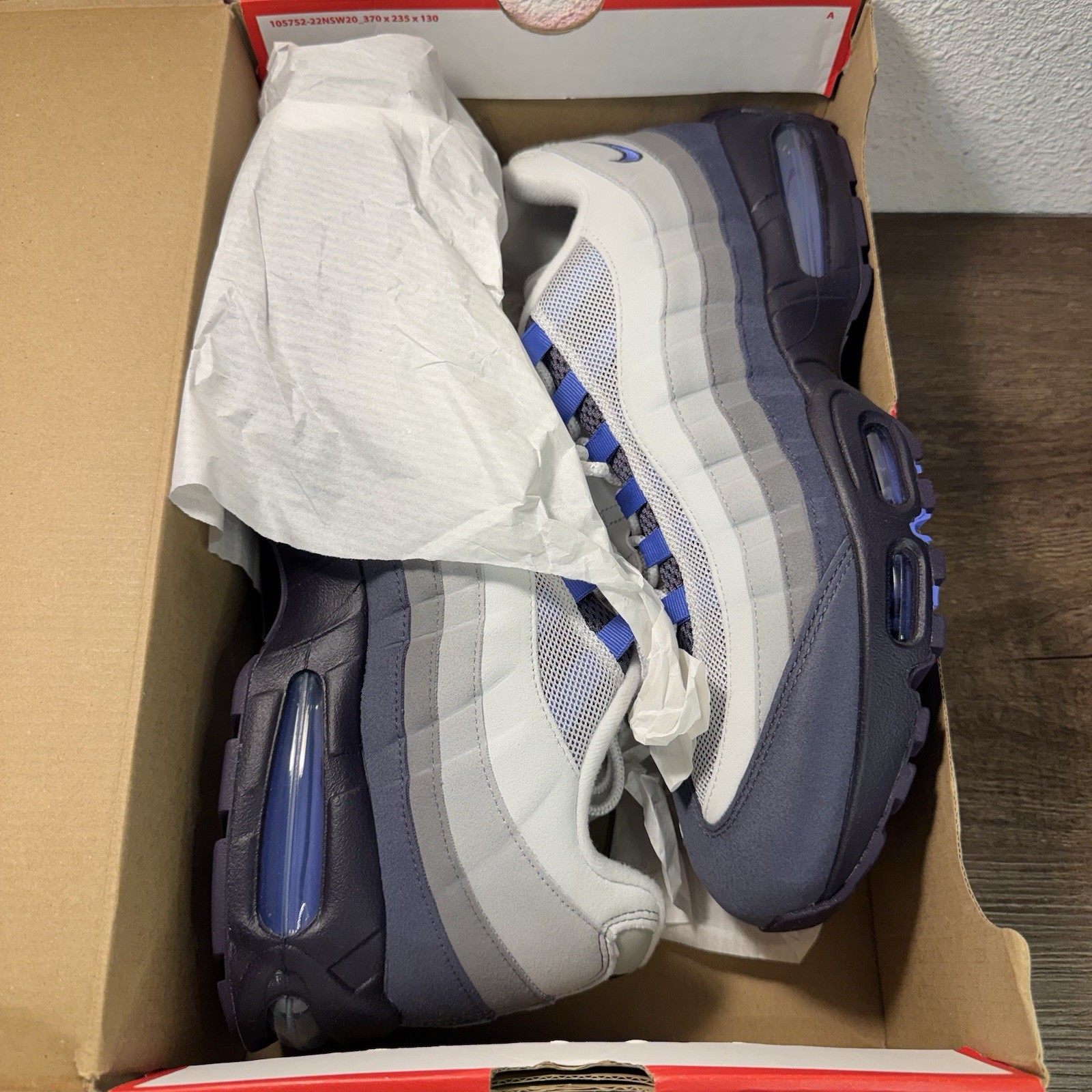 Nike Air Max 95 OG Big Bubble ‘Photon/Purple Dynasty’ Men’s Size 14 HM4740-009