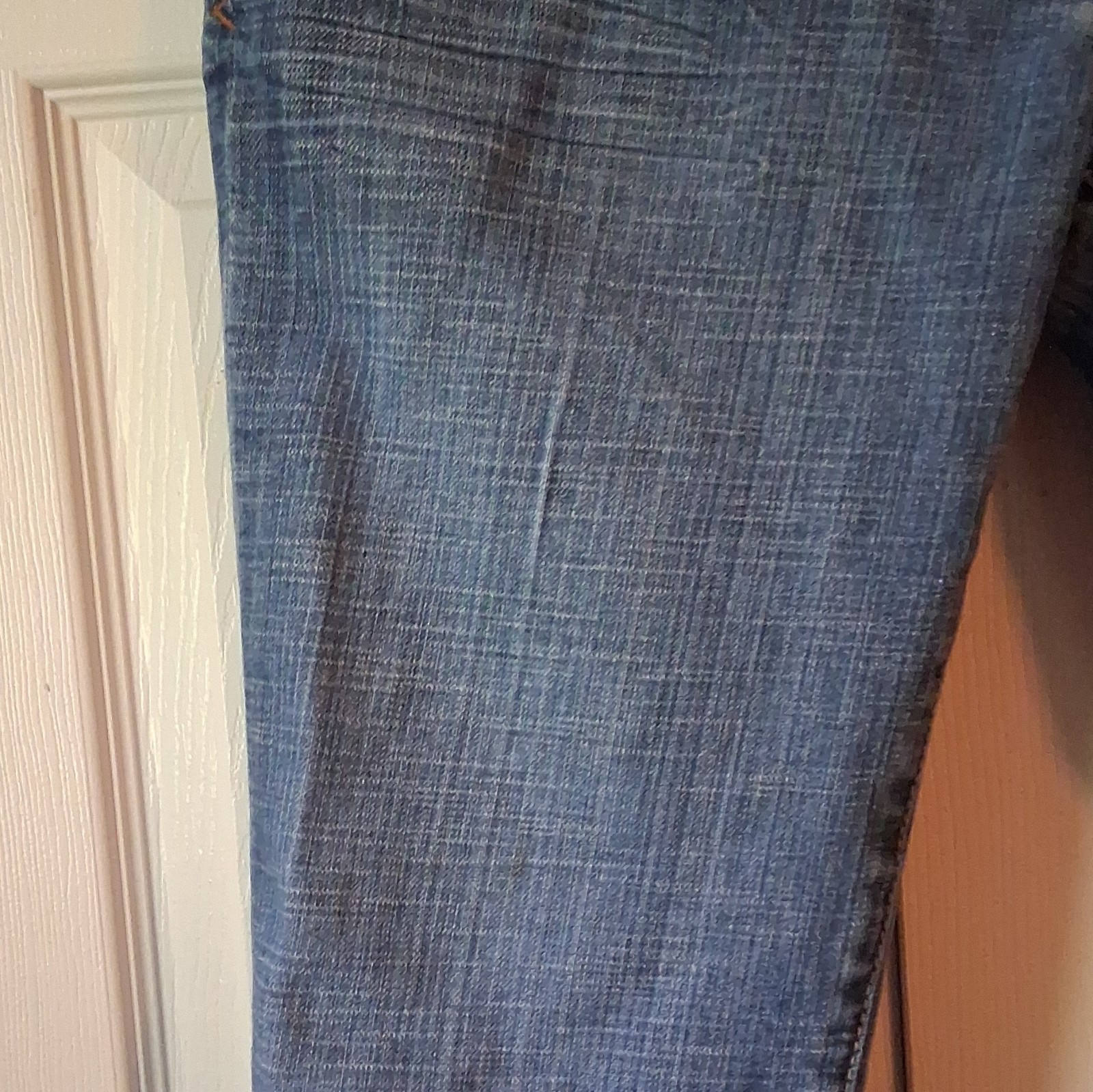 Seven7 Women’s Bootcut Blue Medium Wash Denim Jeans Cotton 5-Pocket Embroidered