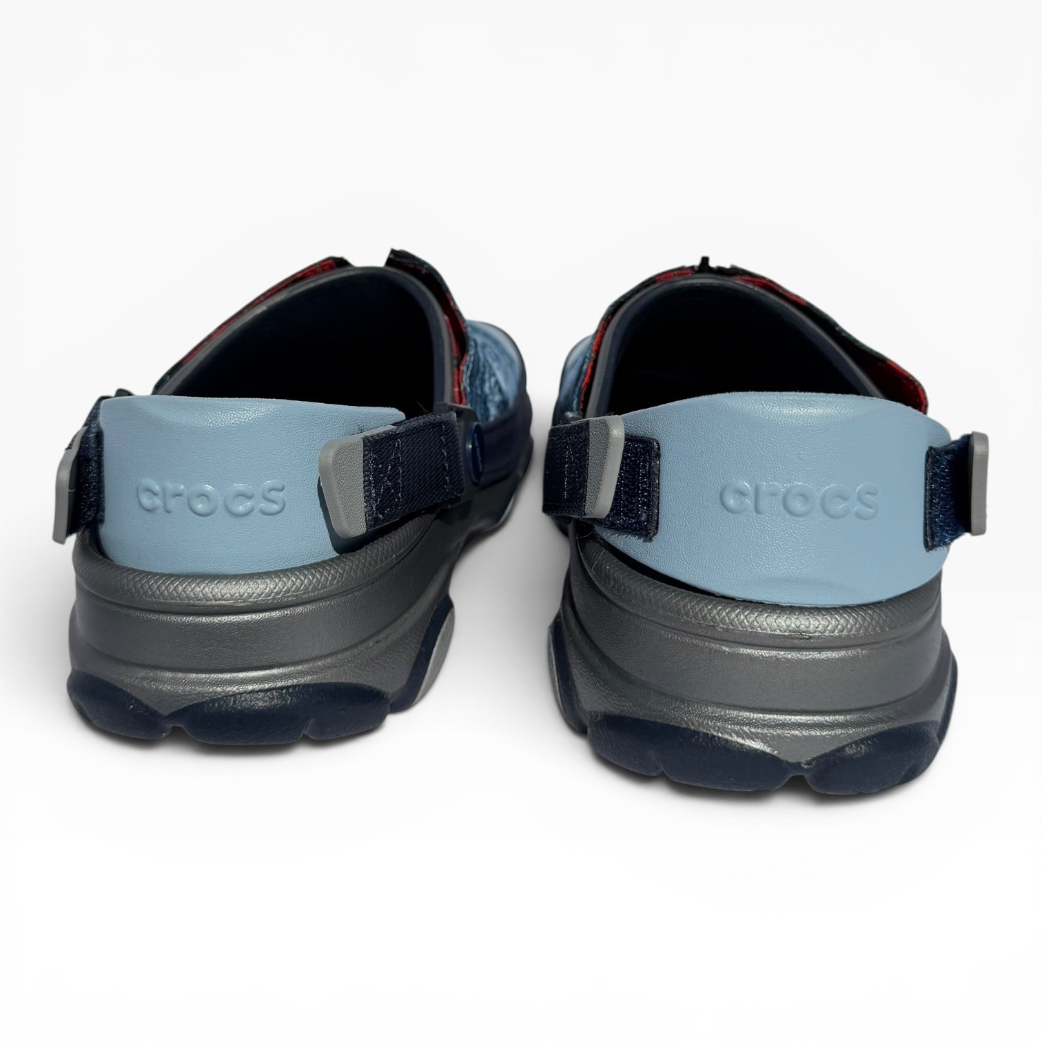 Crocs x Busch Light All Terrain Clogs Kids M4 W6 Insulated Blue Mountain Zip