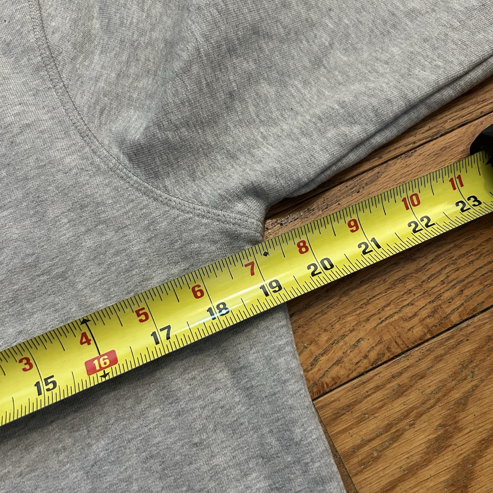 Asket French Terry Basic Grey Pullover Sweatshirt Men’s Small