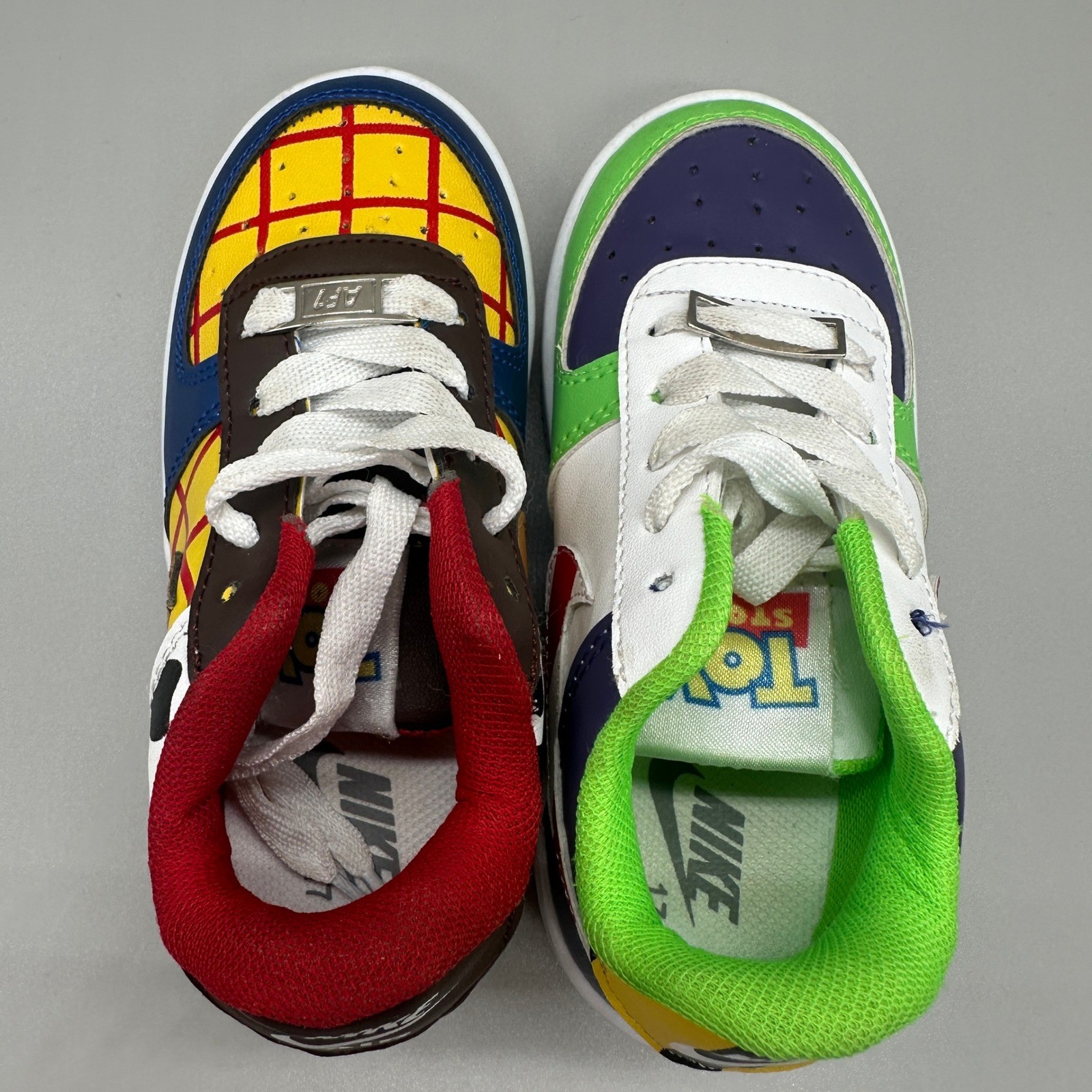 Toy Story Custom Nike Air Force 1 Sneakers Toddler 10C-11C Colorful Woody Buzz