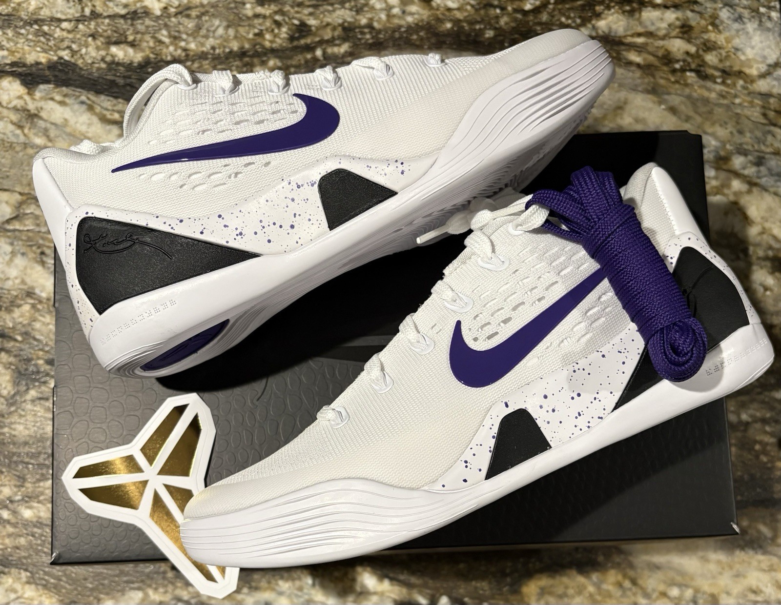 Nike Kobe 9 EM Protro TB ‘Lakers Home’ – Size 6.5M – IH1401 100 – SHIPS OUT ASAP