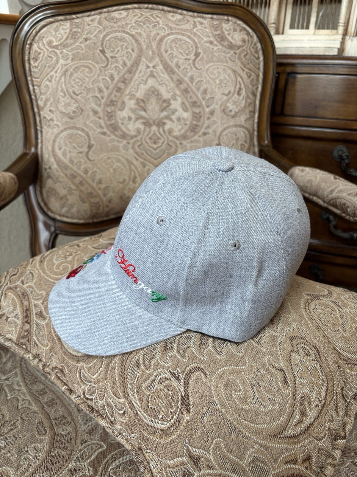 🇭🇺Hungary🇭🇺Baseball Cap Floral Embroidery