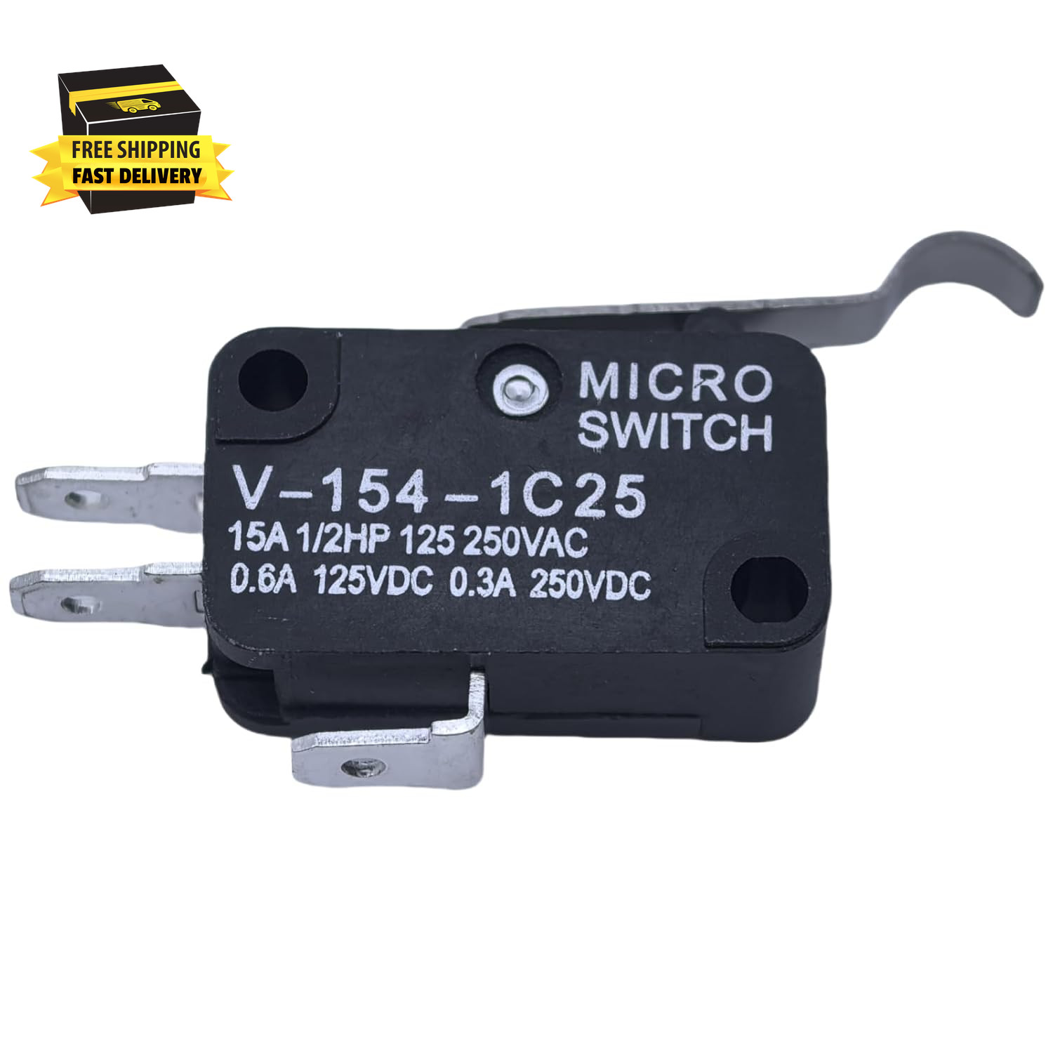 1014807 & 1014808 4 Pieces Micro SWITCHES 2 & 3 Prong for Club CAR Golf CART DS
