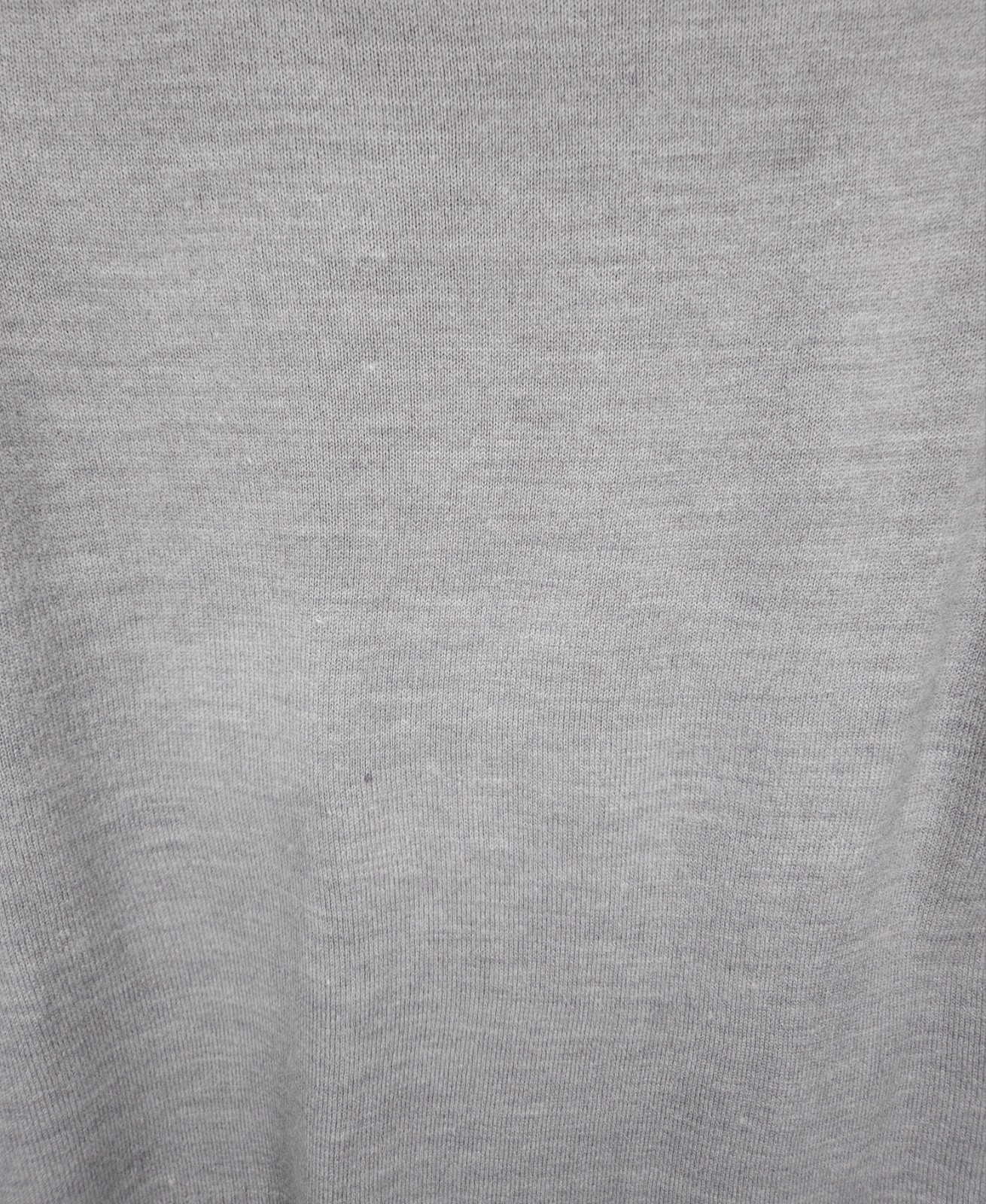 Debbie Morgan Petite Women’s ¾ Sleeve V-Neck Sweater Gray Size PM