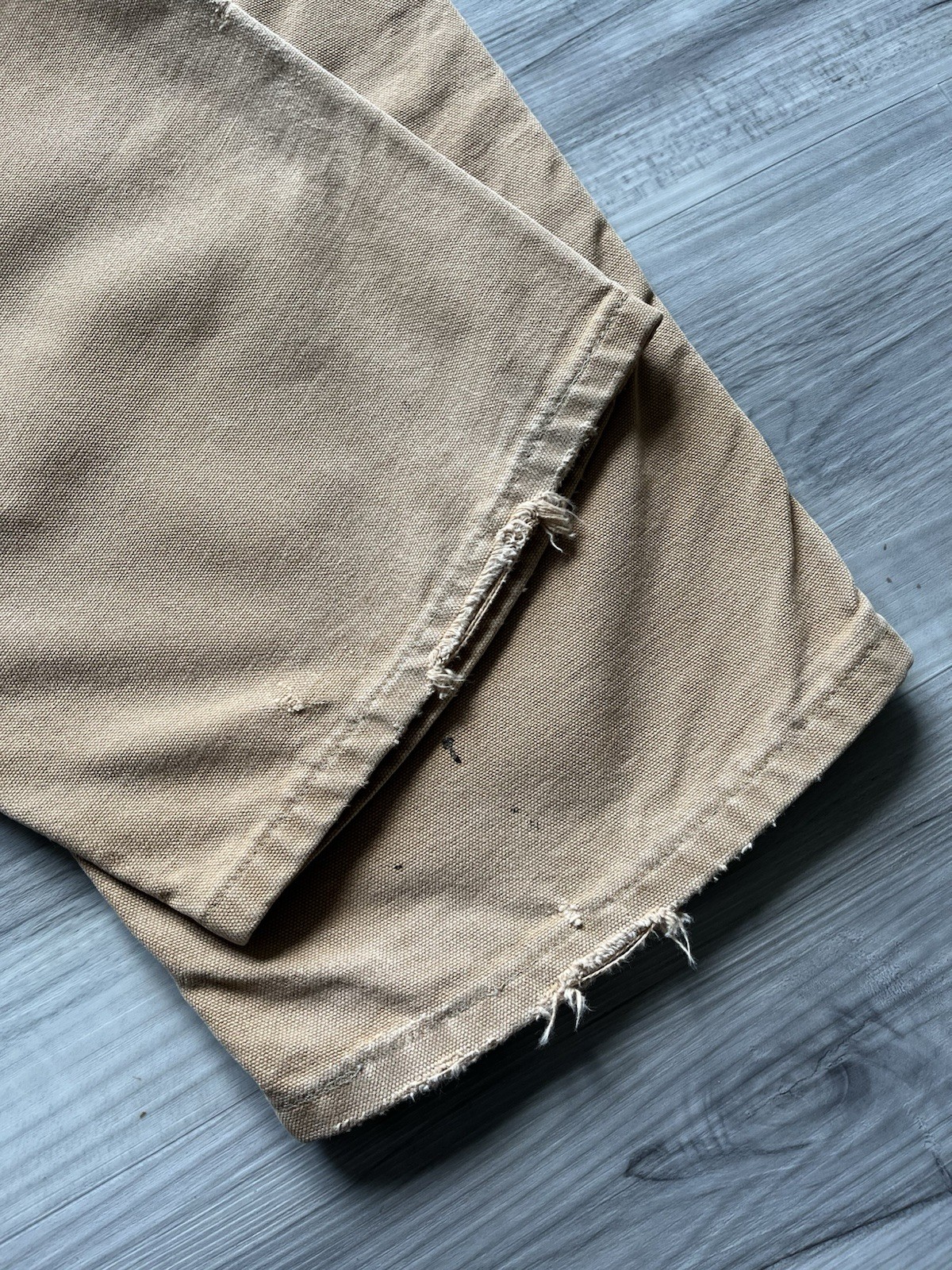 Vintage 1999 Carhartt B01 BRN Double Knee Carpenter Pants – 39×31 FADED
