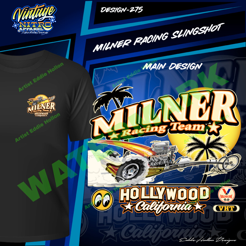 John Milner Slingshot Dragster More American Graffiti T-Shirt (275)