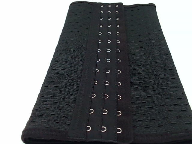 GOOLITY BLACK SCULPT ALLOY STEEL WAIST GIRDLE BODYSHAPER SHAPEWEAR SIZE XXL