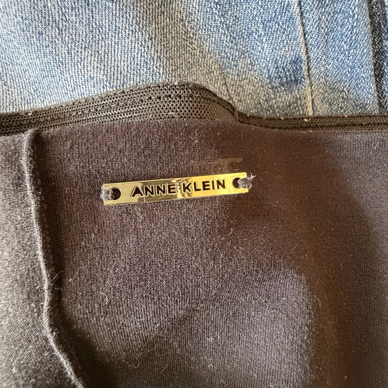 Anne Klein Black Comfort Stretch Pants Size 14 Women’s Dressy