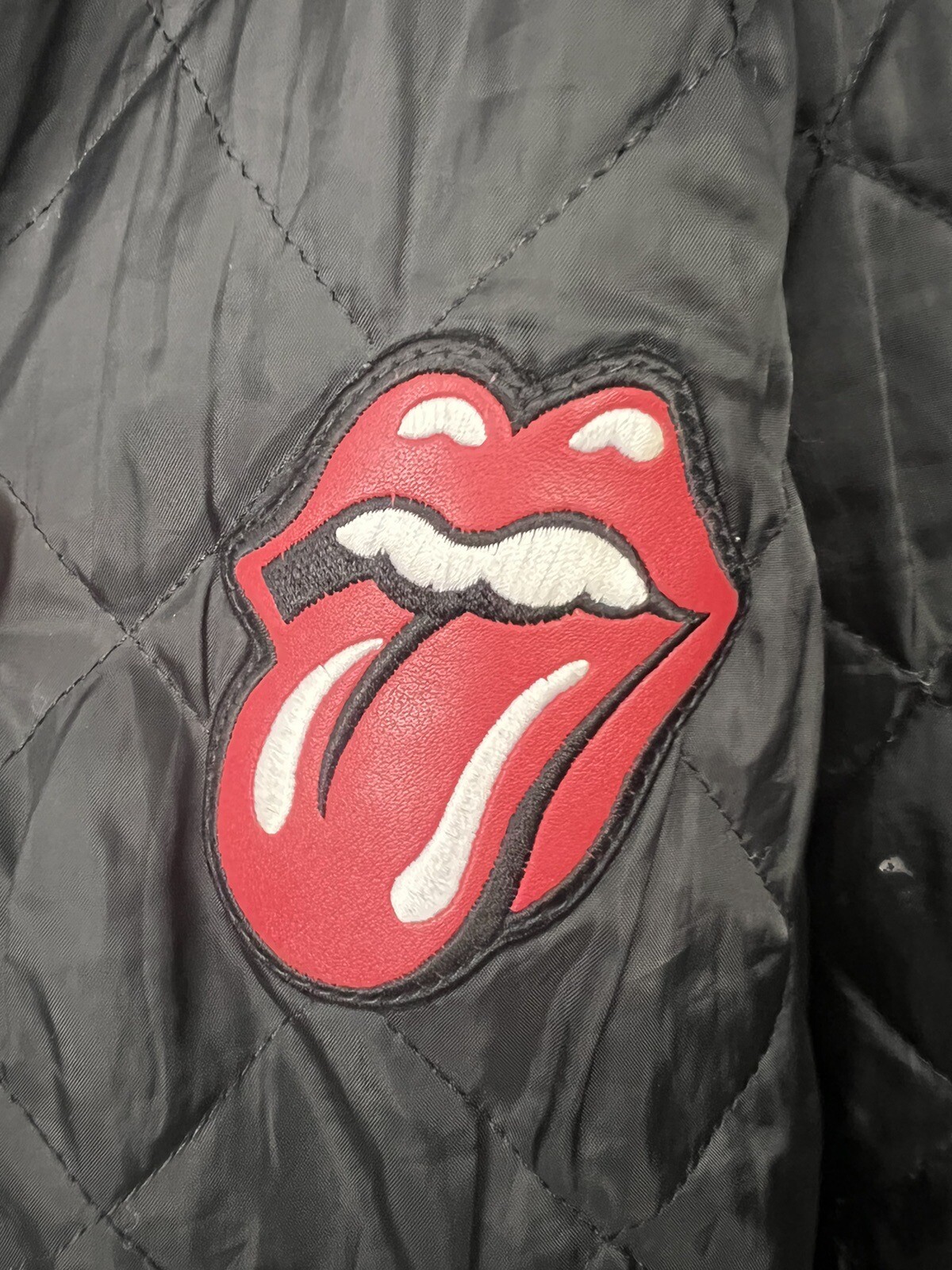 Vintage 2005 Rolling Stones Varsity Jacket Men’s XXL Leather Wool Reversible