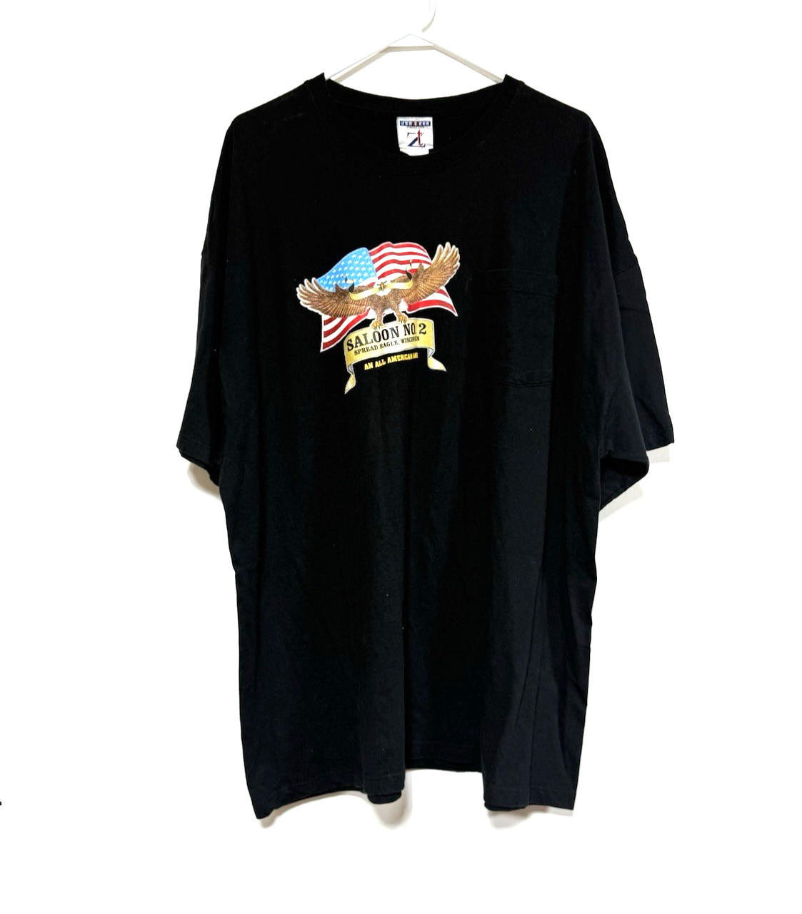 Motorcycle Bar Tour Tshirt Men 3XL Wisconsin Bars Harley Davidson Graphic Black