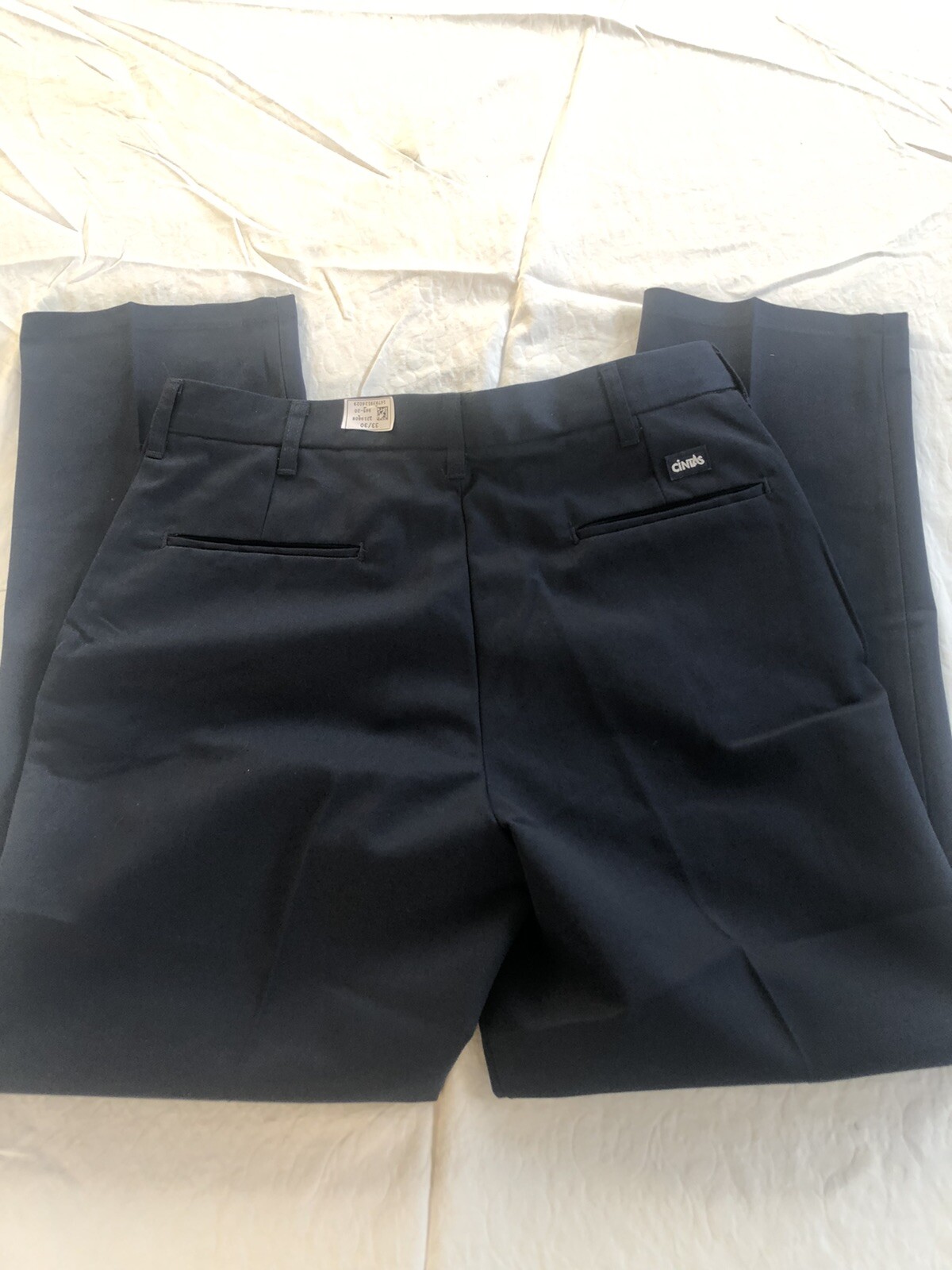 Lot Of 3 Cintas Comfort Flex Work Pants Size 34×30 #945-20 Very Comfortable