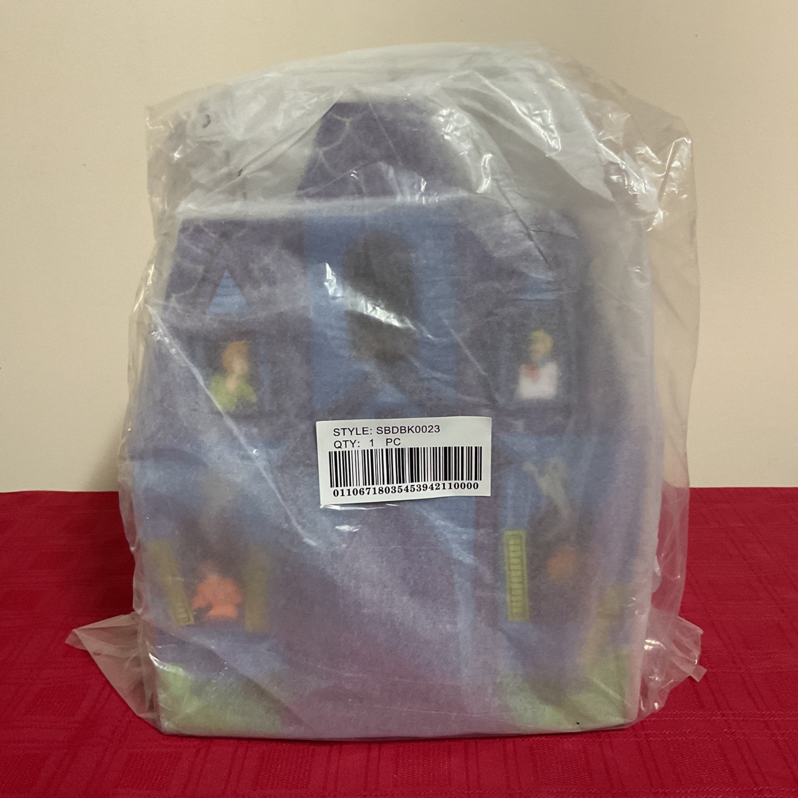 LOUNGEFLY SCOOBY-DOO MYSTERY INC. HAUNTED MANSION MINI BACKPACK NWT!!!