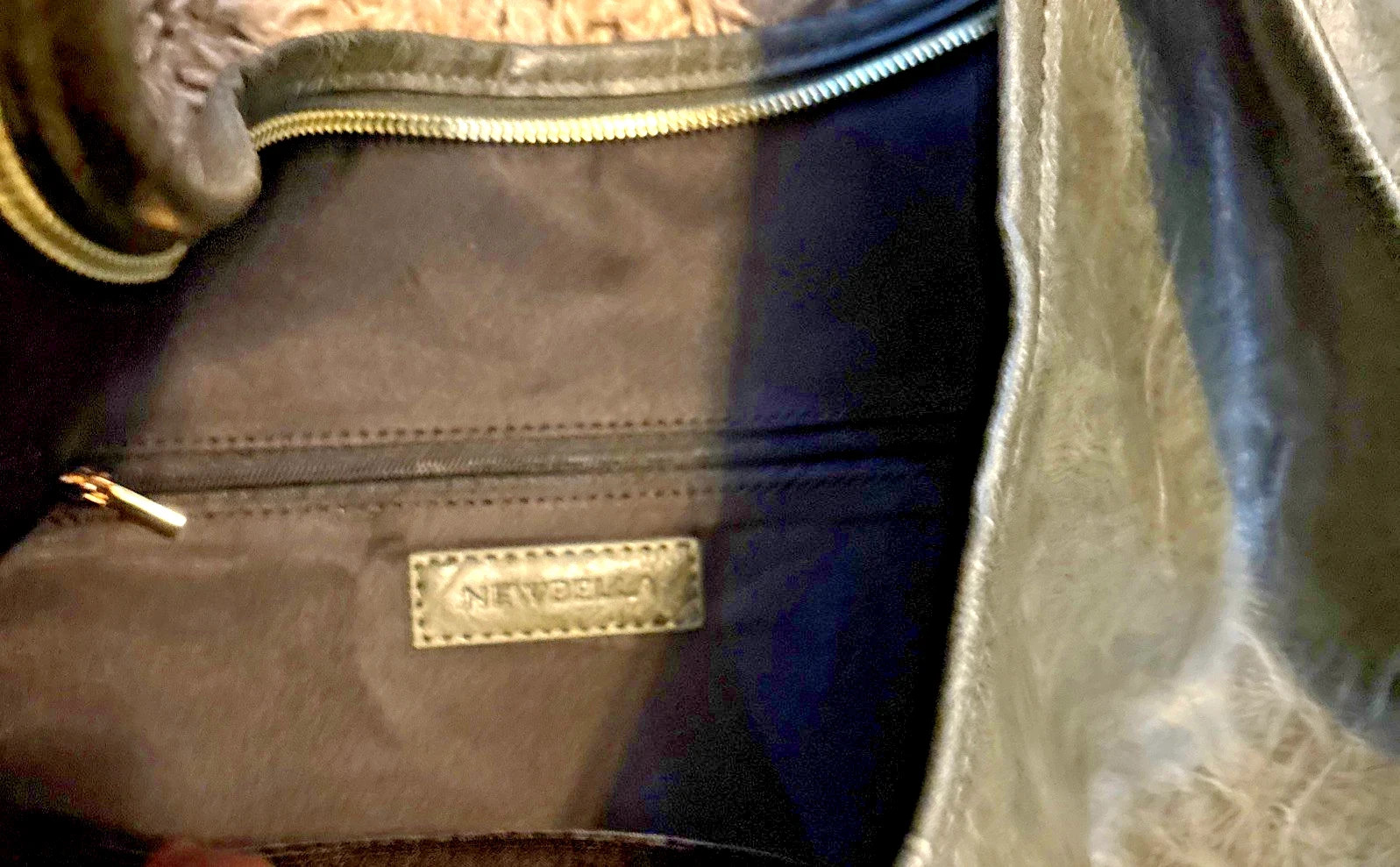 NEW Newbella Hobo Shoulder Bag 11″H x 17″W x4″D Green Color