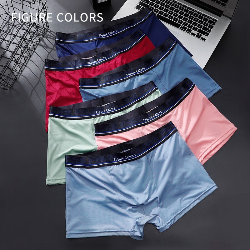 Antibacterial Middle Waist Quadrate Pants Sexy Comfortable Men’s Underwear