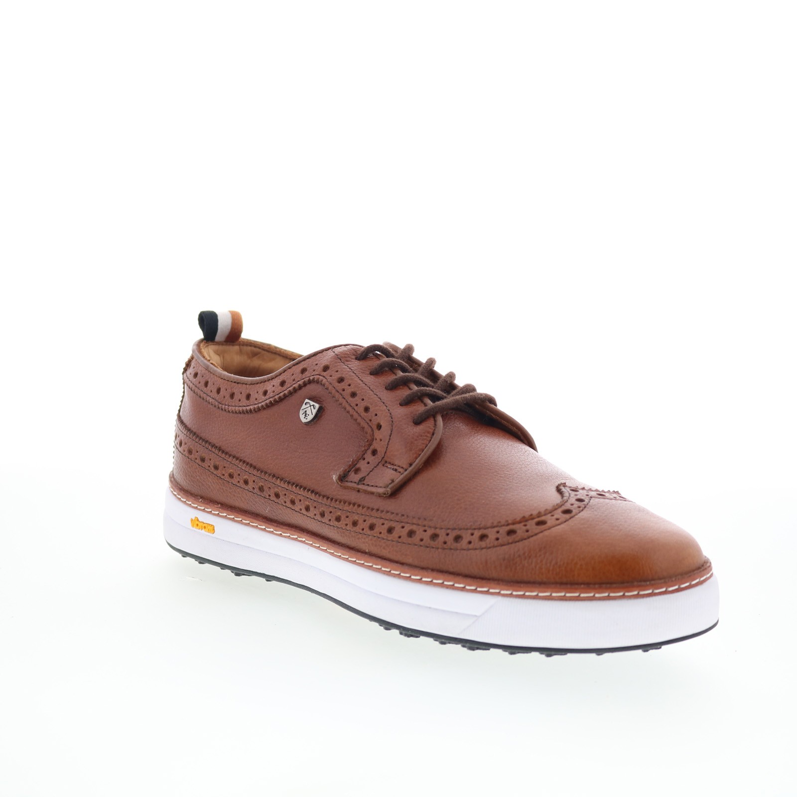 Allen Edmonds Dunes Made In USA 7516 Mens Brown Leather Athletic Golf Shoes