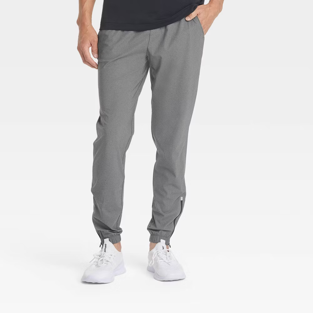 All In Motion Men’s Tricot Lightweight Active Joggers Gym Pants