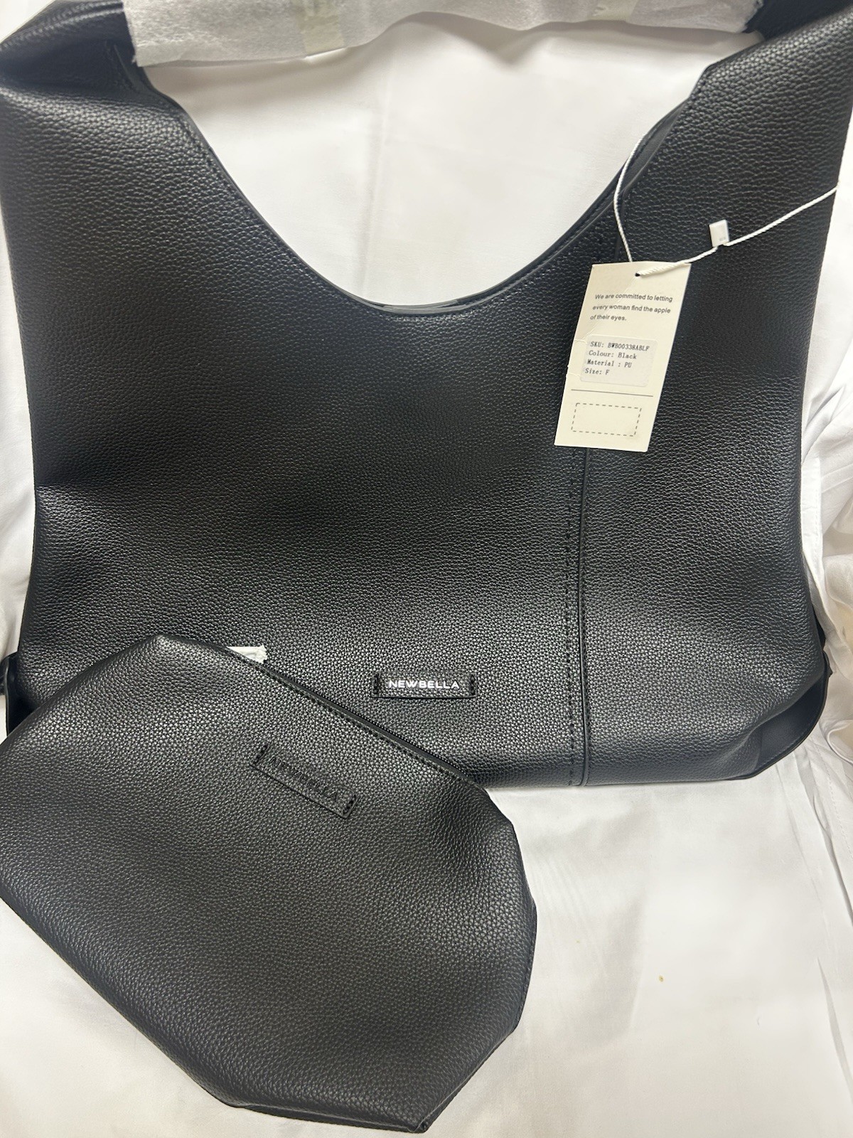 NEW NewBella Lena 2 Pcs Set. Shoulder Bag 11″H x 17″W x4″D