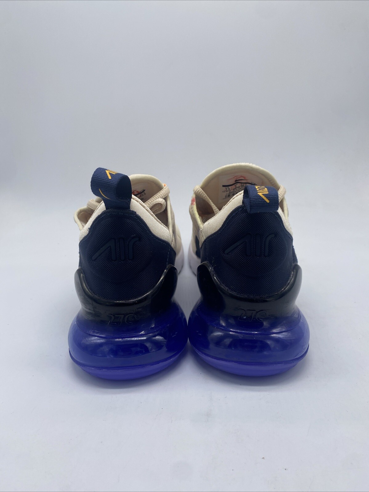 Nike Air Max 270 Mowabb 202 Cream Violet AH6789-202 Women Size 7.5