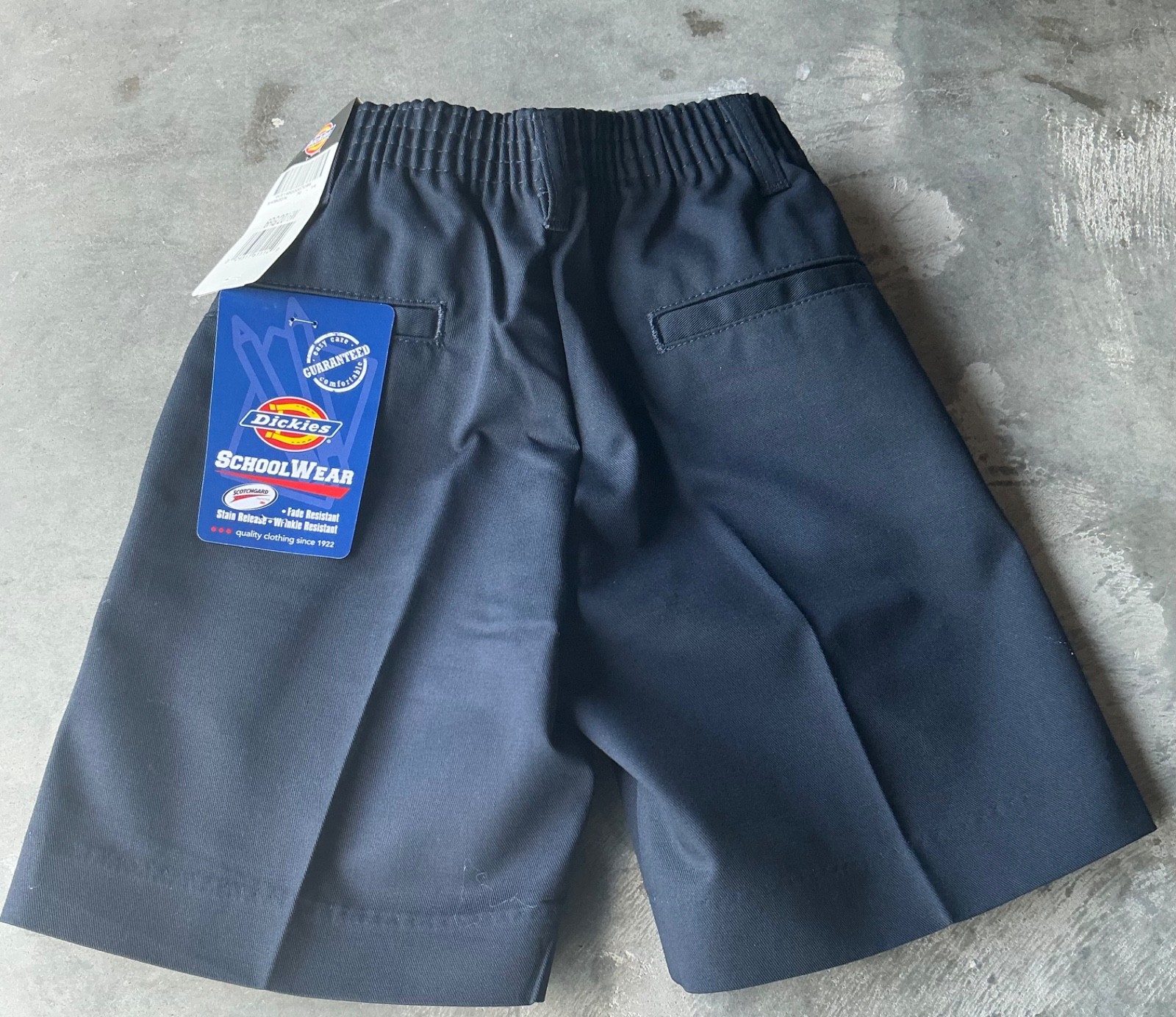 Dickies School Wear Shorts Black, Navy,Silver Grey Size 4,5,6,7,