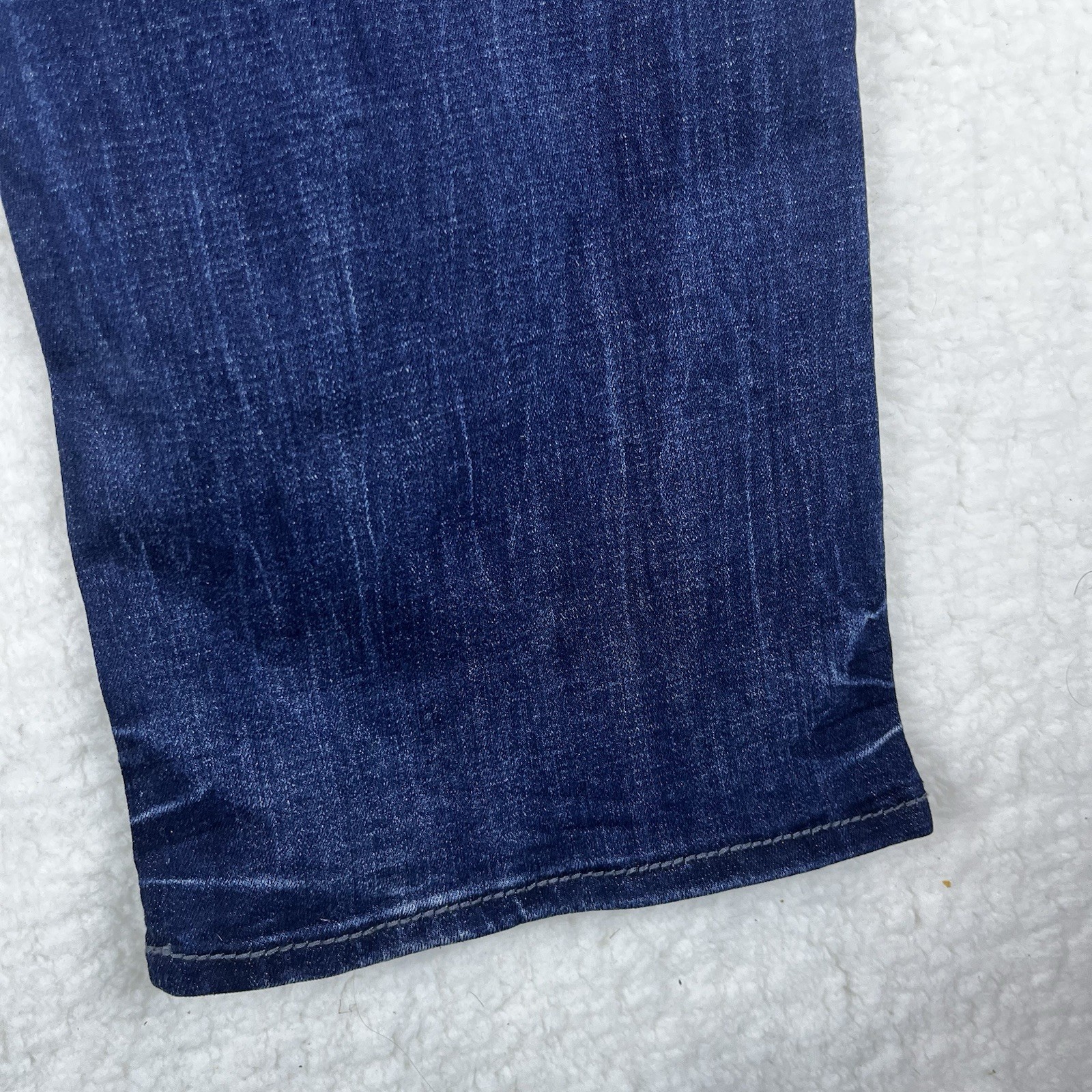 BKE Buckle Mens 30×30 Blue Jake Denim Jeans Pants Faded Stretch Whisker Marble