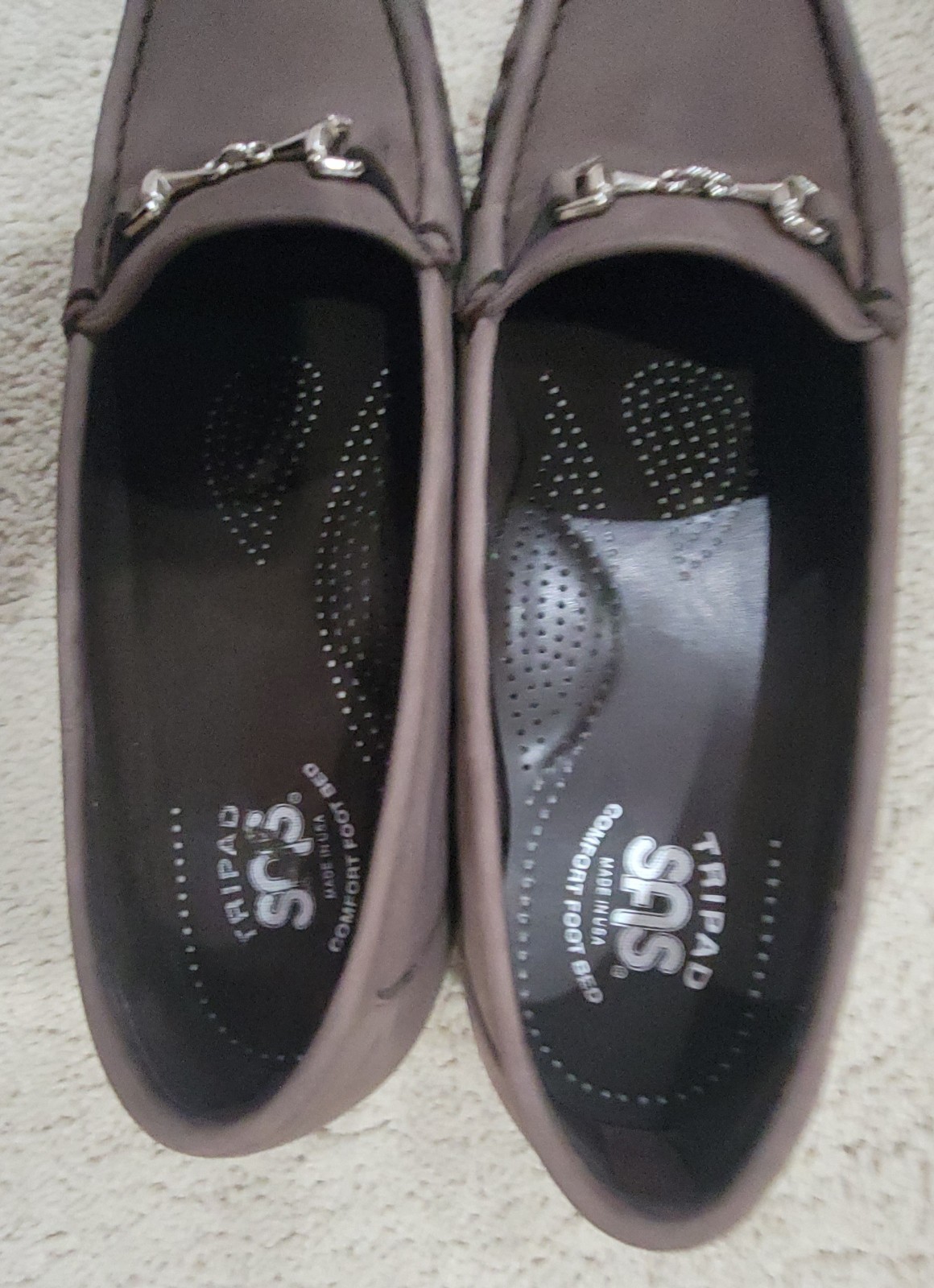 SAS Tripad Slip-on Taupe Suede Driving Moccasins SZ 9.5M