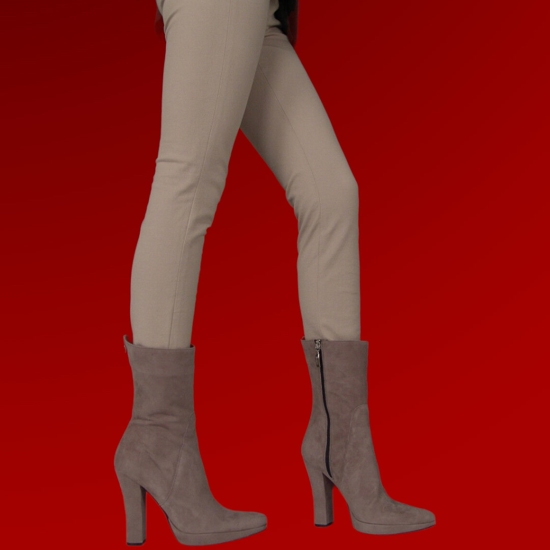 CESARE PACIOTTI BOOTS SHOES EU 40 SUEDE HEELS WOMEN’S SHOES