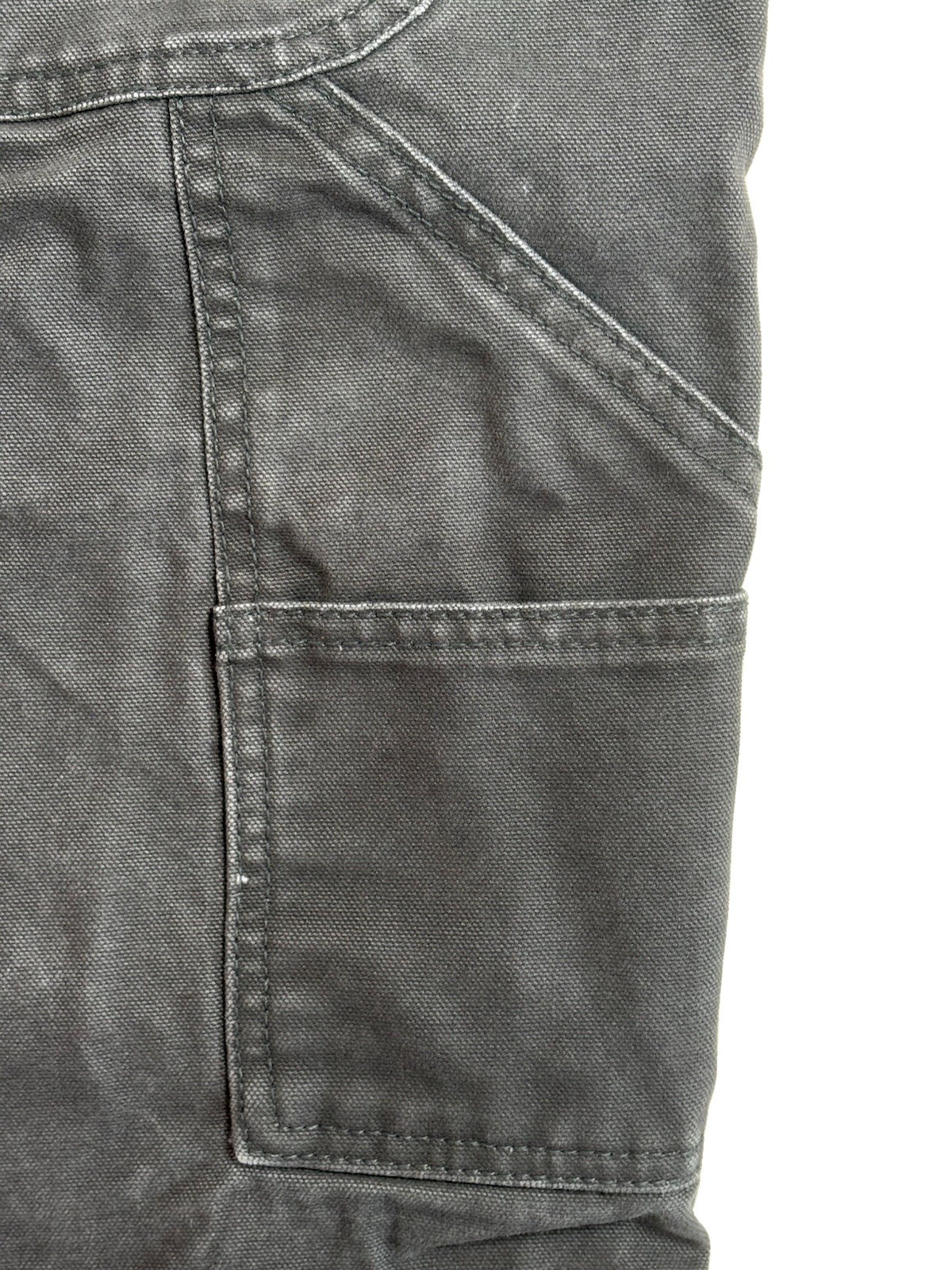 Craftsman Carpenter Jeans Mens 42×30, Gray Denim Vintage Workwear Y2K Sears
