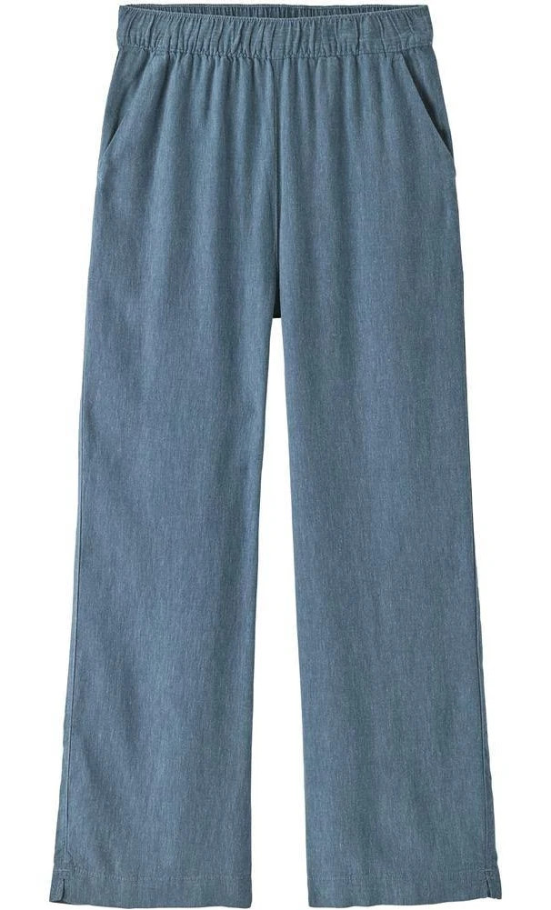 Patagonia Garden Island Pants Still Blue Hemp Blend Women’s XS, S, M, L, XL