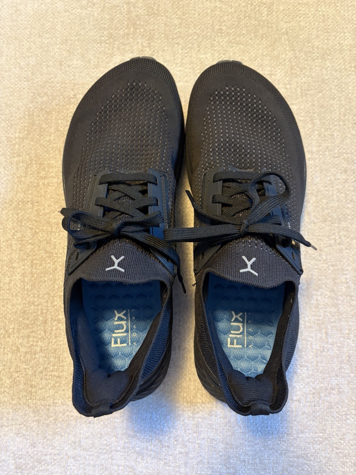 Flux Adapt Waterproof Runner Sneakers Mens 9.5 Women’s 11 Athletic Knit Shoes