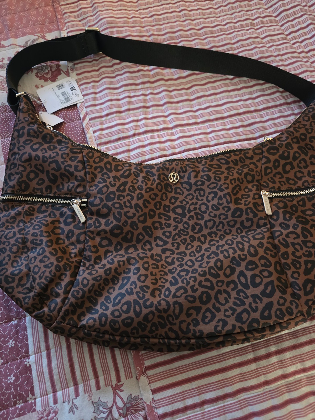 Lululemon Large Slouchy Sling Bag 13L with Metal Hardware