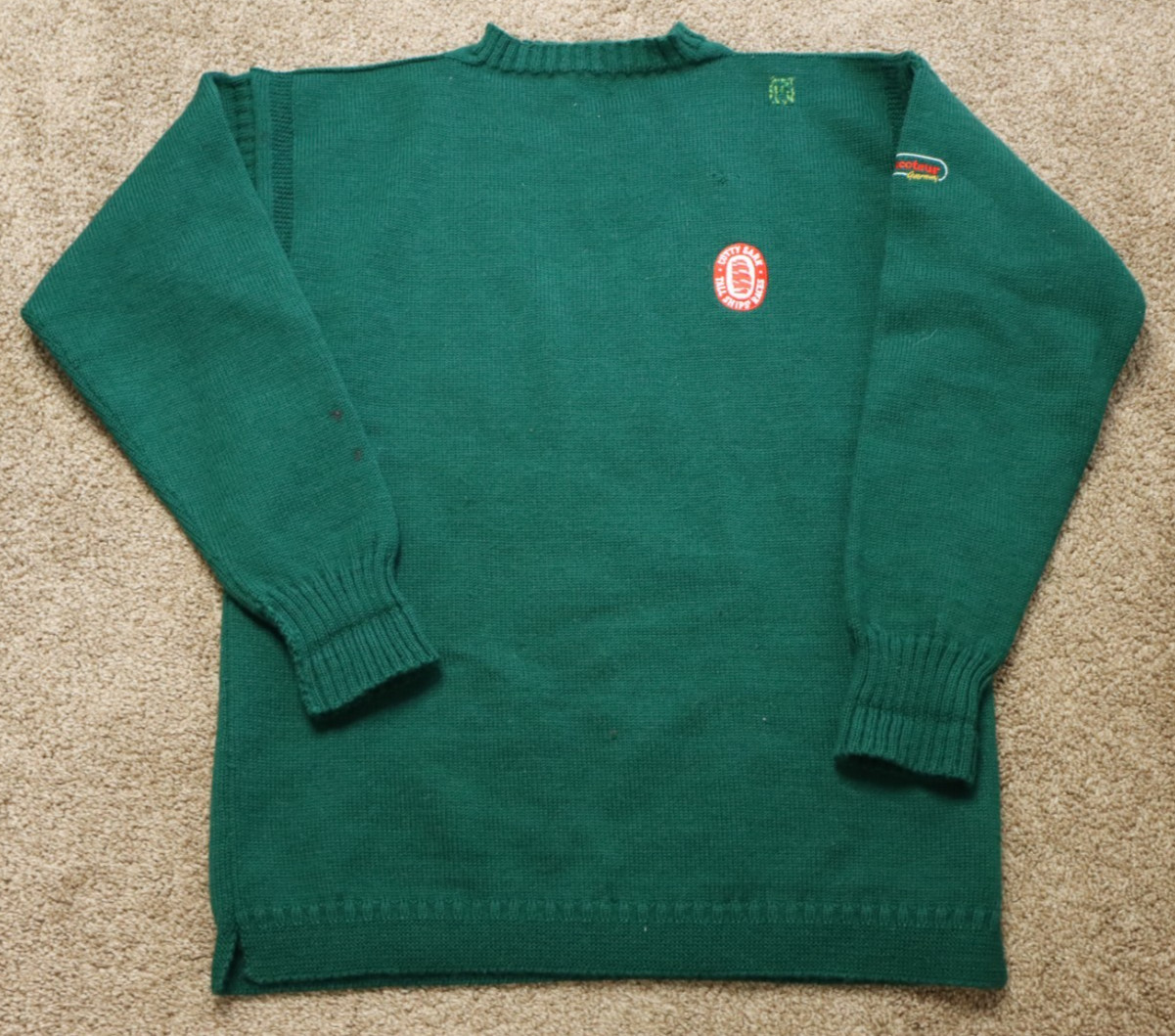 Vintage Cutty Sark Tall Ships Races Le Tricoteur Guernsey Sweater Mens Sz. Large