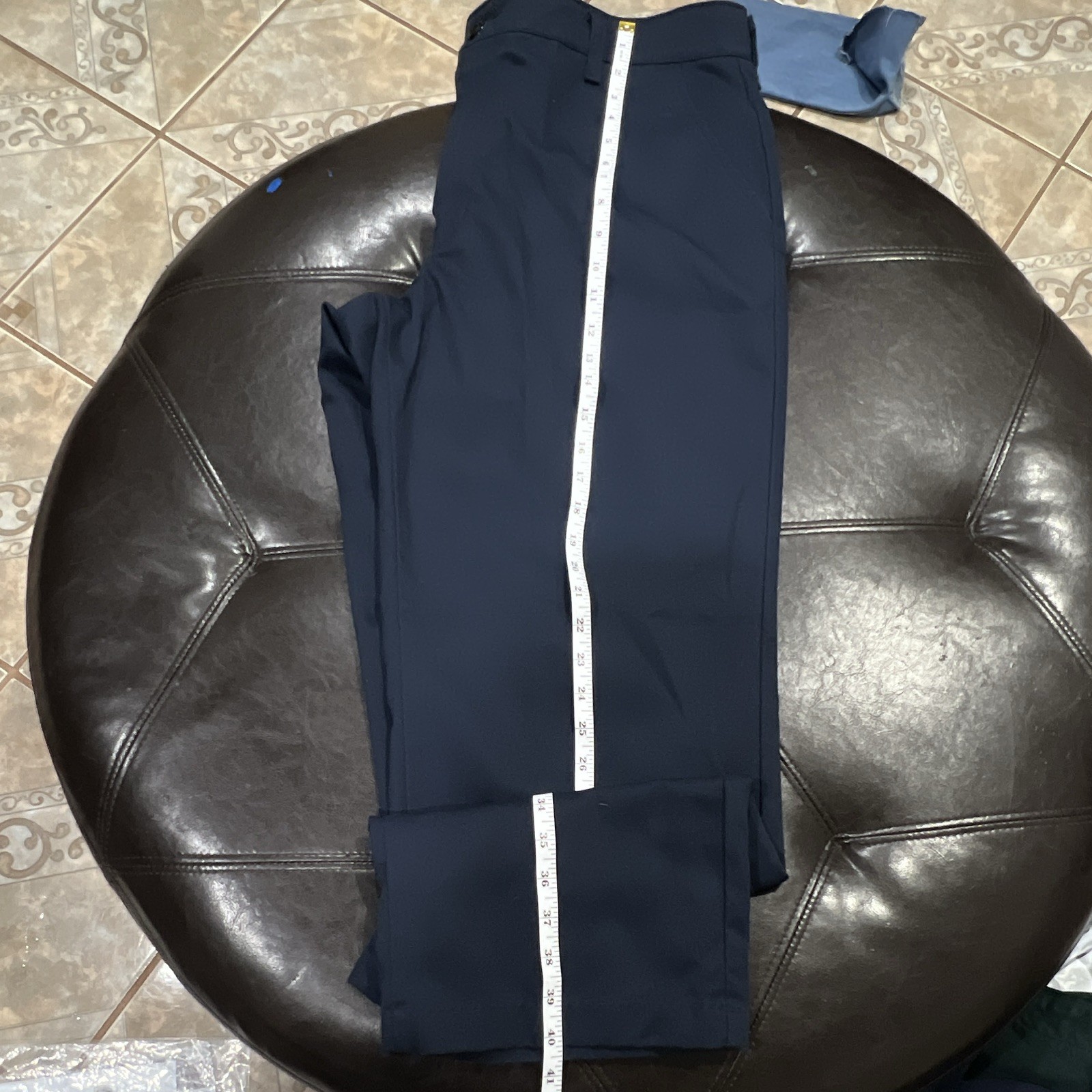 Red Kap PT88NV Men’s Navy Work Pants Twill Poly/Cotton Blend Size 38