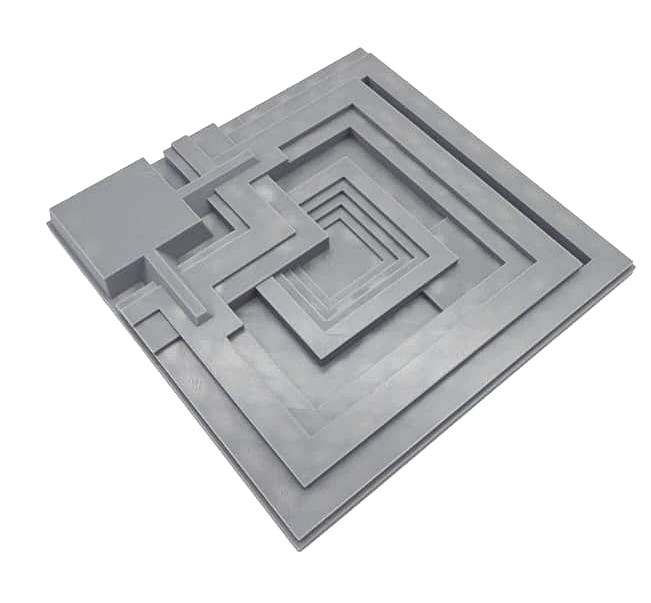 Blade Runner Ennis House Tile Prop | Frank Lloyd Wright Inspired Replica 9-Inch