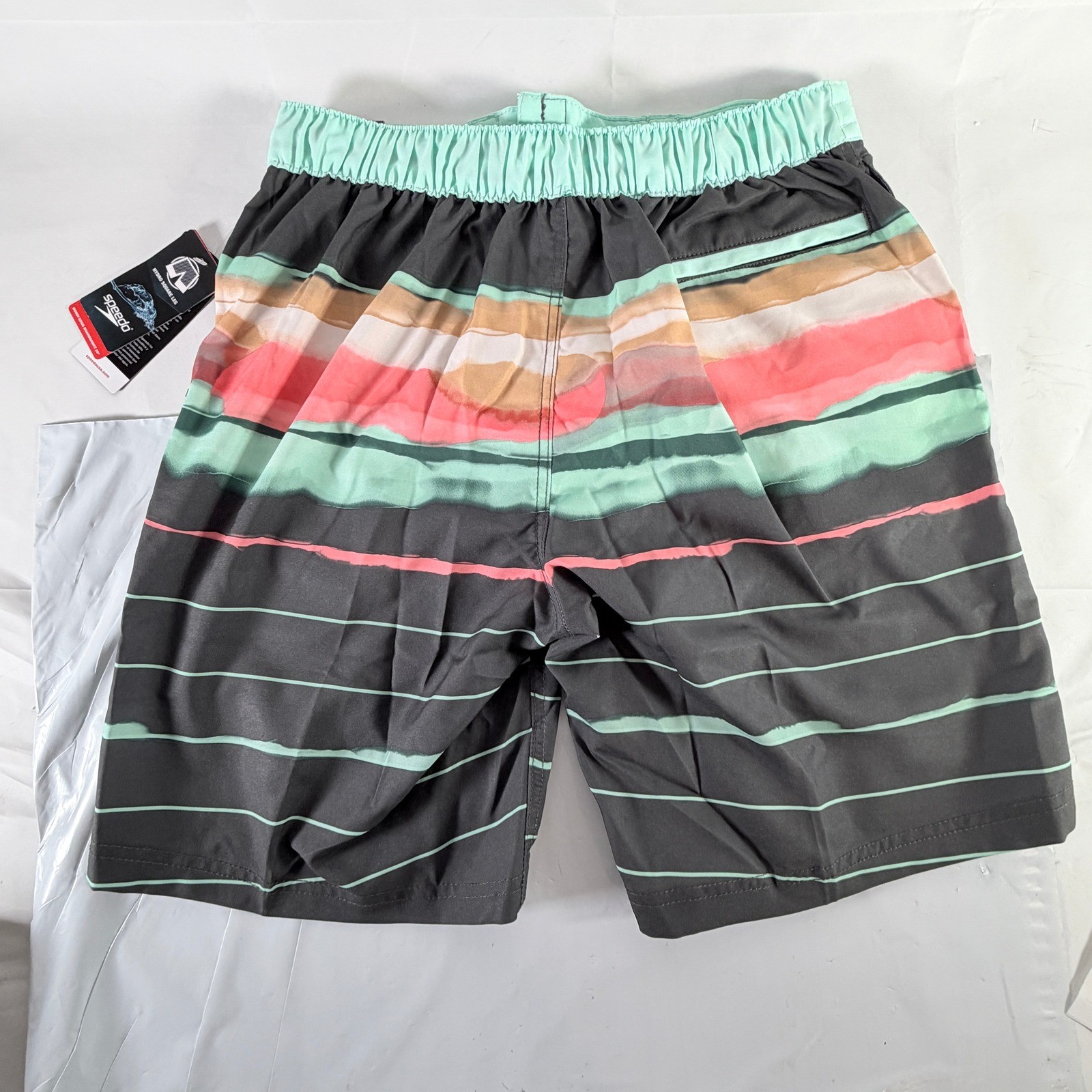 Speedo Eco Men’s Medium Hydro Square Leg Bondi Boardshort Volcanic Ash Swim