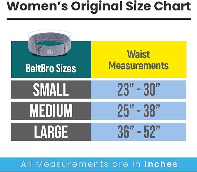 BeltBro For Women Multipack No Buckle Elastic Belt — (S, M, L) *OFFICIAL*