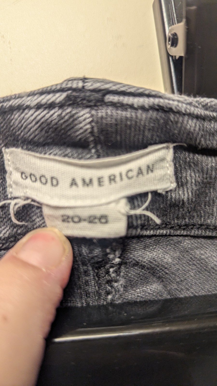 Good American Women’s Jeans ‘Always Fits’ Plus Size 20-26. Distressed Finish.
