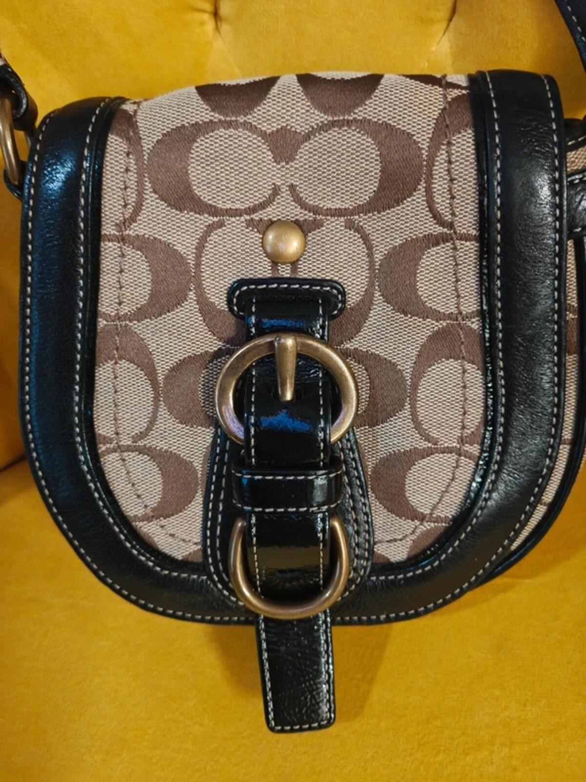 Coach legacy mini Garcia leather crossbody bag