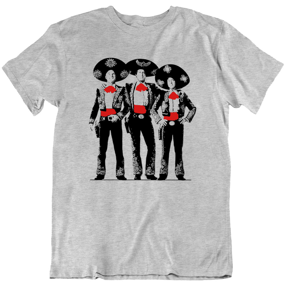 The Three Amigos Mexican village 80’s Movie Retro T Shirt Tee Gift New