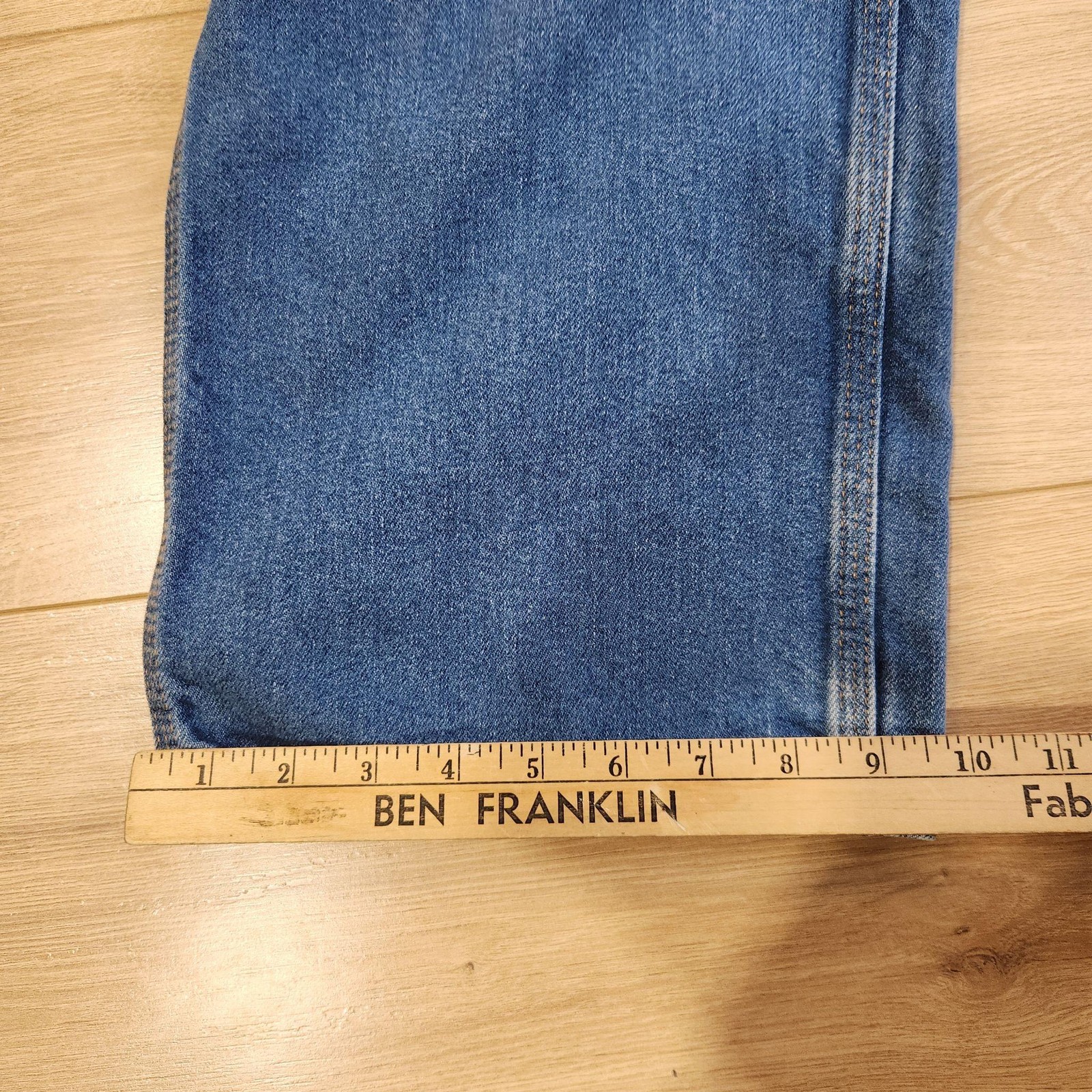 Tyndale FR Jeans Mens 40×34 Blue Medium Wash Relaxed Straight Denim F290T