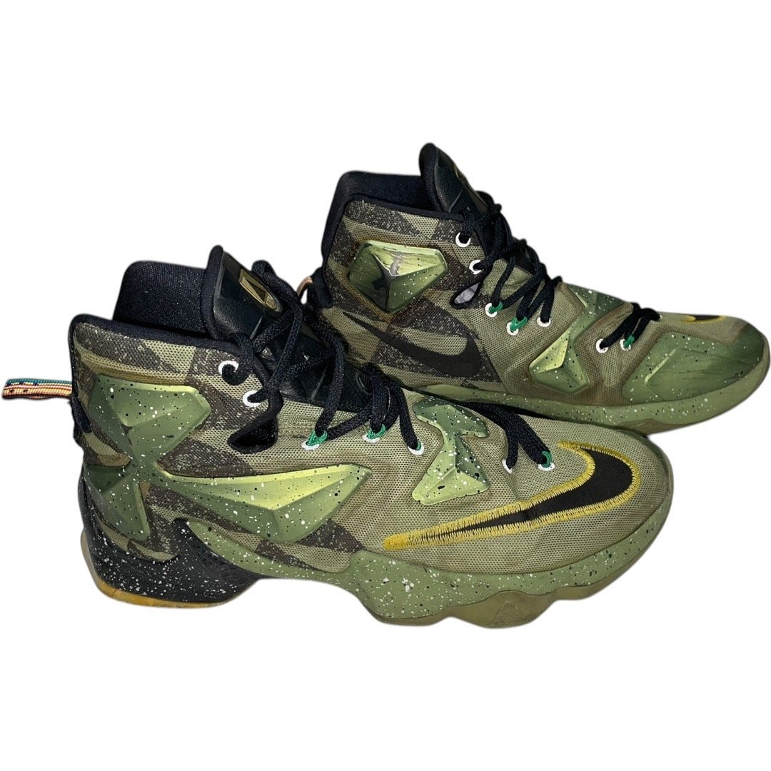 NIKE Lebron James XIII All Star Northern Lights Green Sneakers Size: US 10