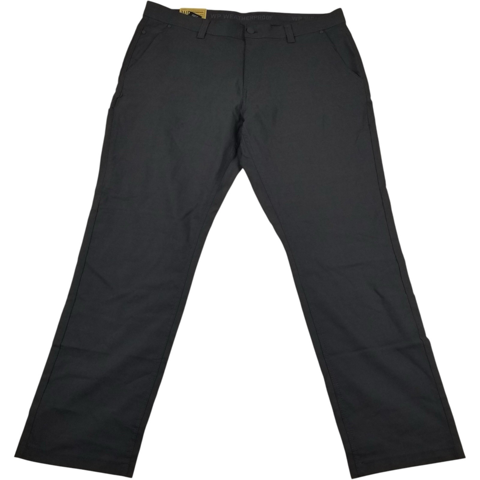 Weatherproof WP Mens 36X30 Charcoal Classic Fit Active Stretch Tech Utility Pant