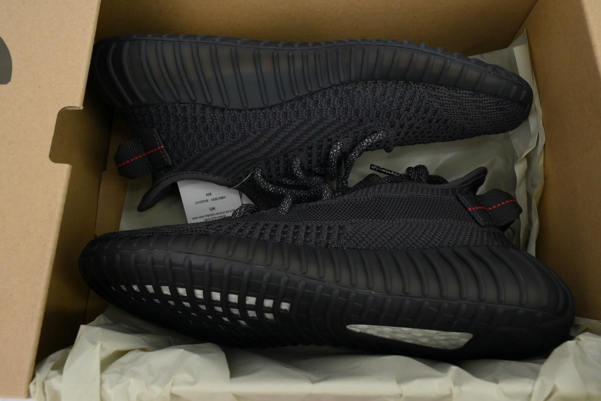 adidas Yeezy Boost 350 V2 Low Black Non-Reflective Men’s Sneakers Running Shoes