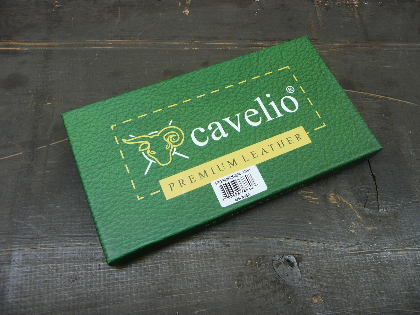 Checkbook Cover / Wallet, Tan Leather, Made by cavelio