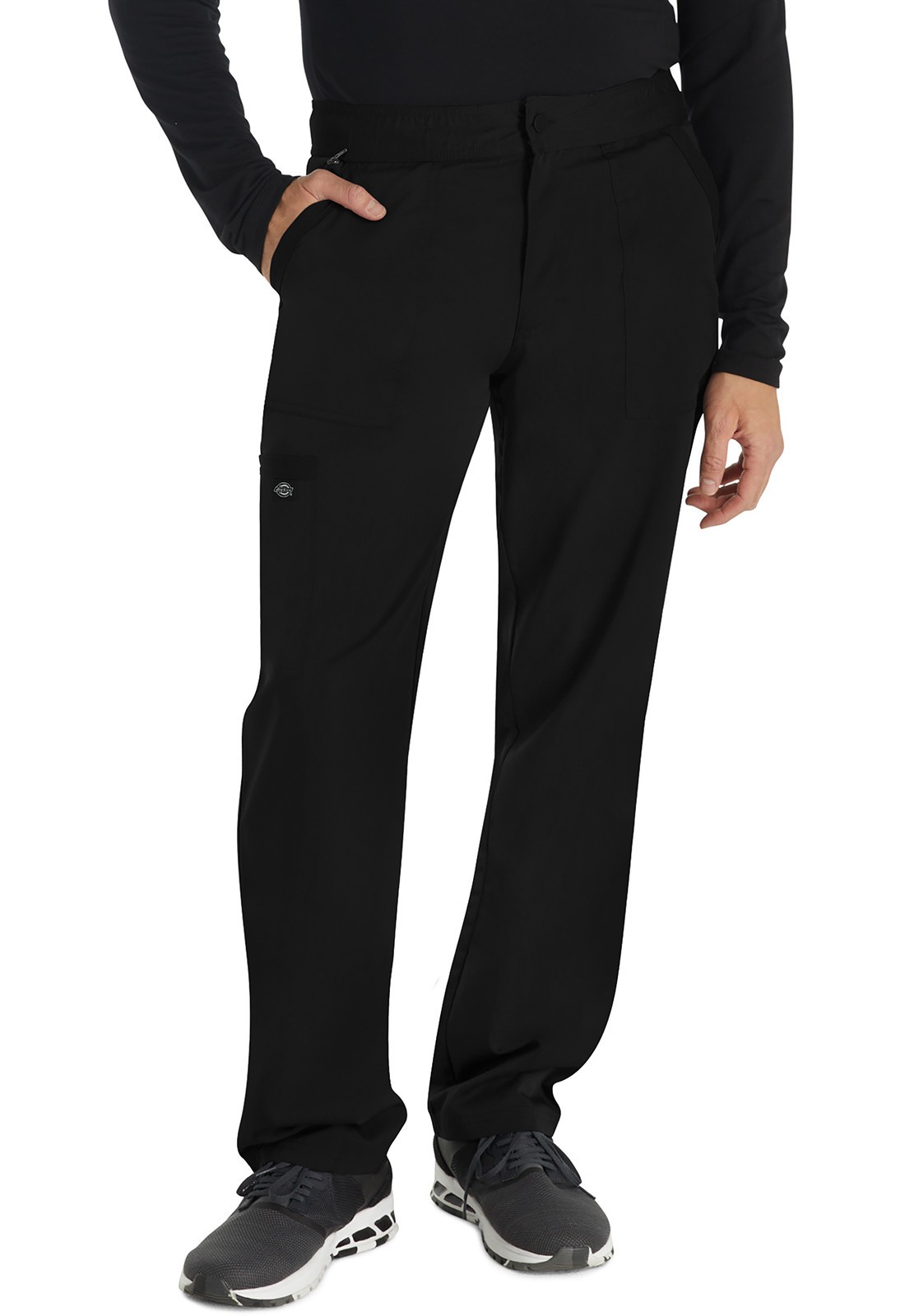 Scrubs Men’s Dickies Balance DK220 Straight Leg Pant Black BLK XS-5XL NWT