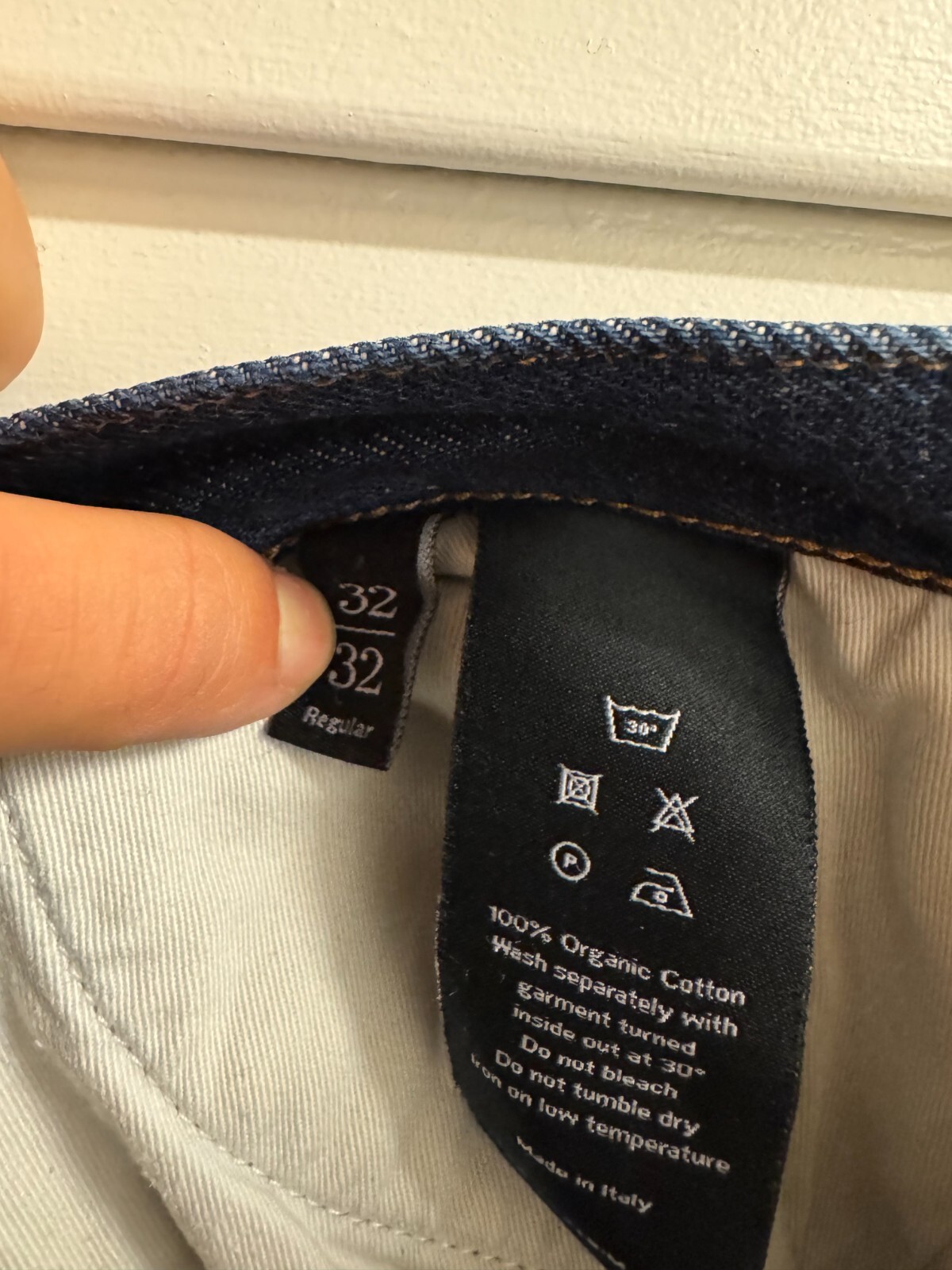 Asket denim jeans regular 32/23 (washed)