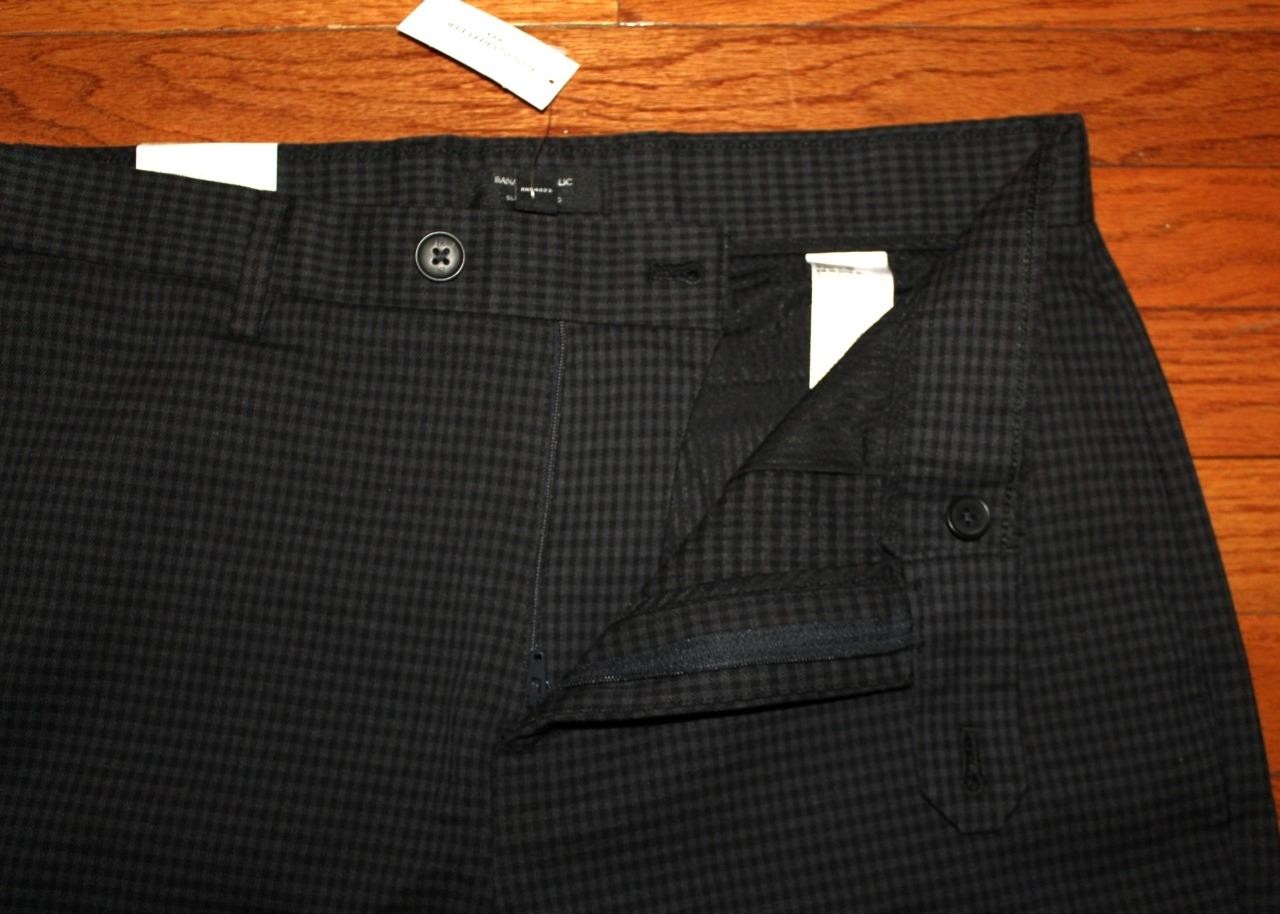 BANANA REPUBLIC Men’s Slim Tapered Fit ANKLE LENGTH Pants CHOOSE COLOR & SIZE