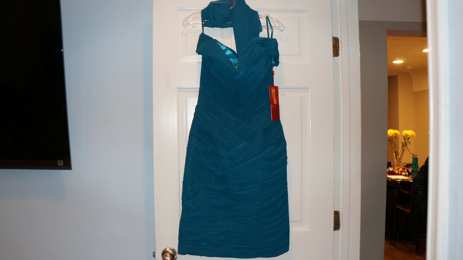 May Queen Couture Cocktail women Dress Size 6 made in Cina