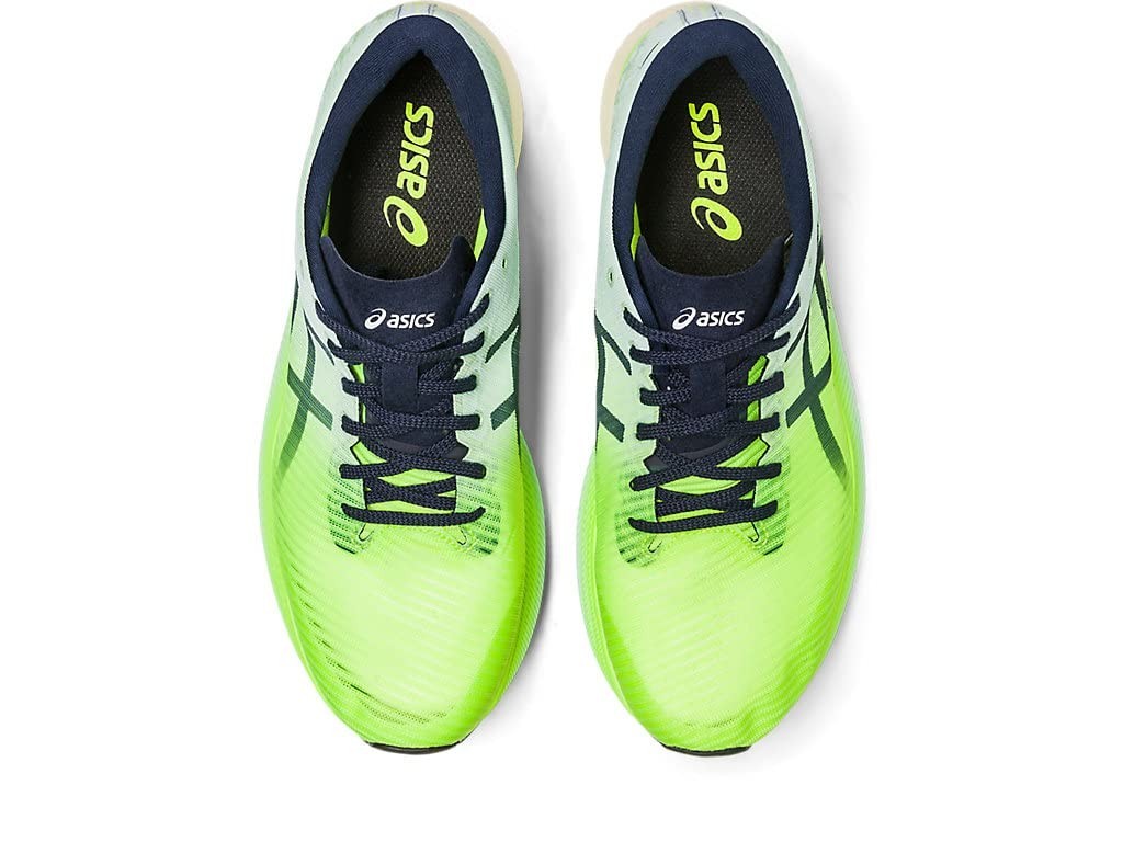 ASICS Men’s METASPEED Sky Running Shoes, Size 11.5 US Hazard Green/Sky